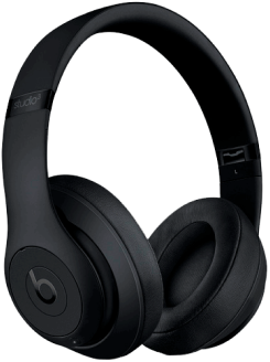 black-headphone